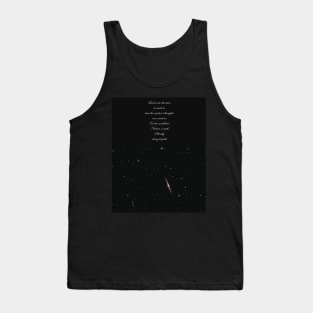 Needle Galaxy (NGC 4565) in Coma Berenices Tank Top